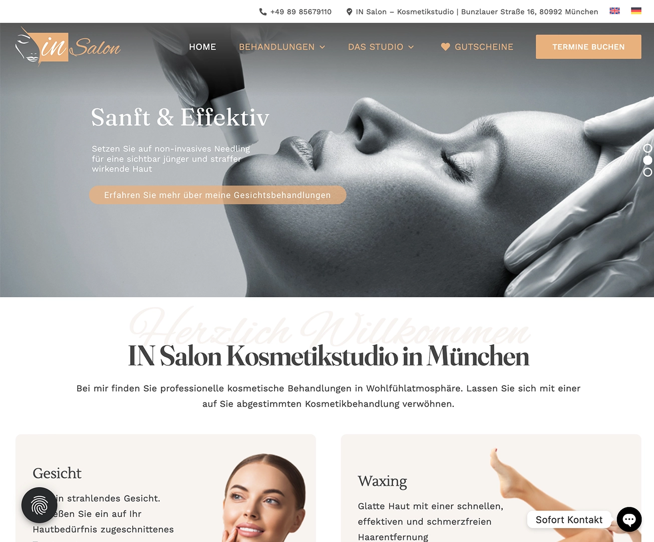 webdesign-kosmetikwebsite